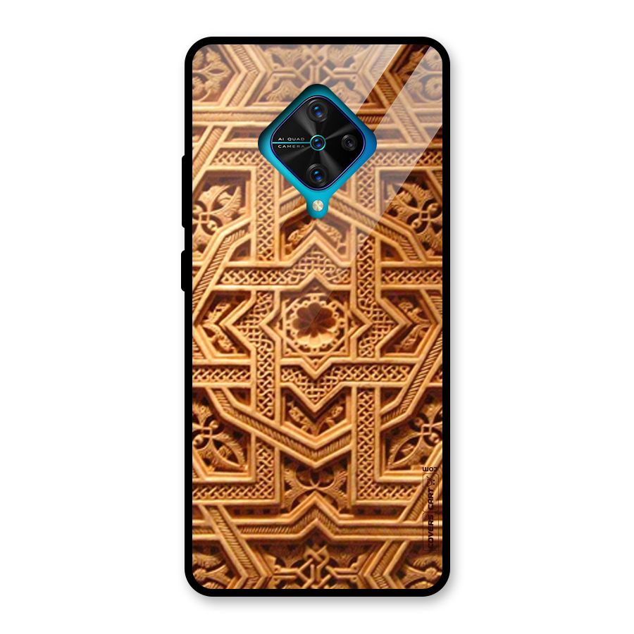 Archaic Wall Glass Back Case for Vivo S1 Pro