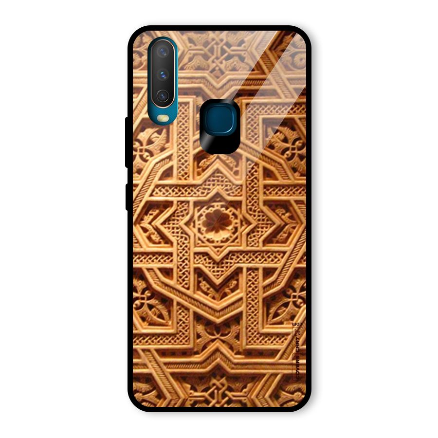 Archaic Wall Glass Back Case for Vivo U10