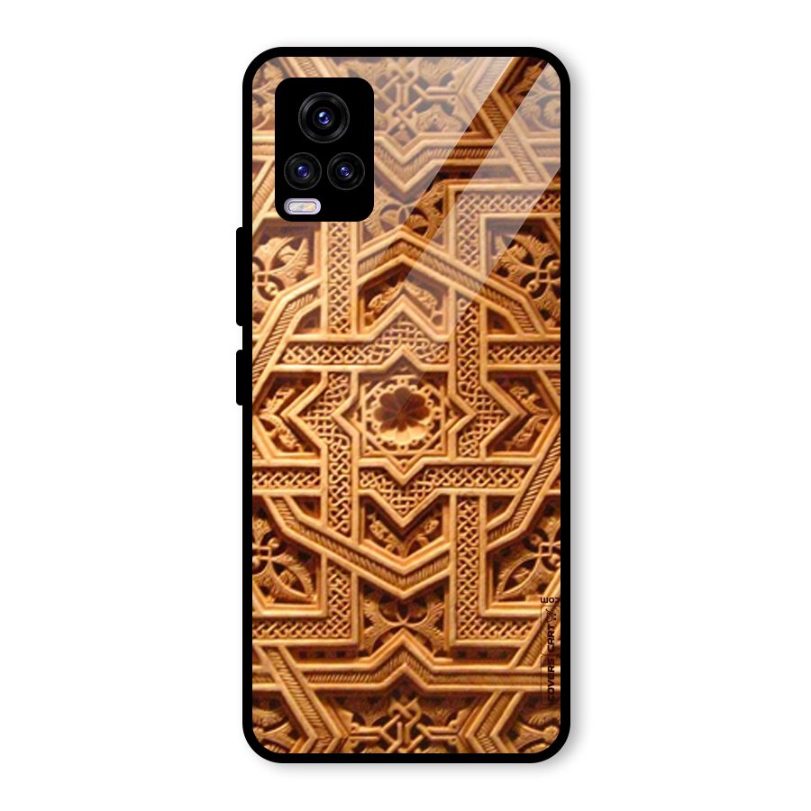 Archaic Wall Glass Back Case for Vivo V20