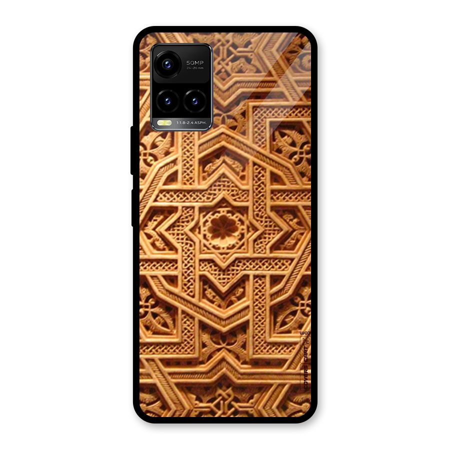 Archaic Wall Glass Back Case for Vivo Y21A