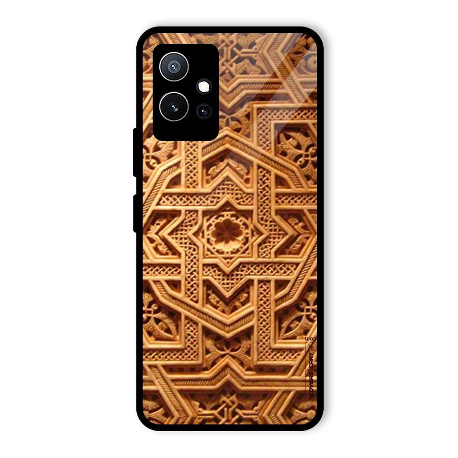 Archaic Wall Glass Back Case for Vivo Y75 5G