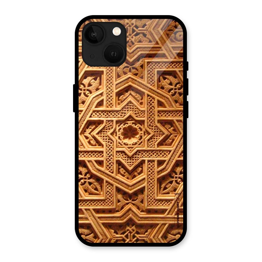Archaic Wall Glass Back Case for iPhone 13