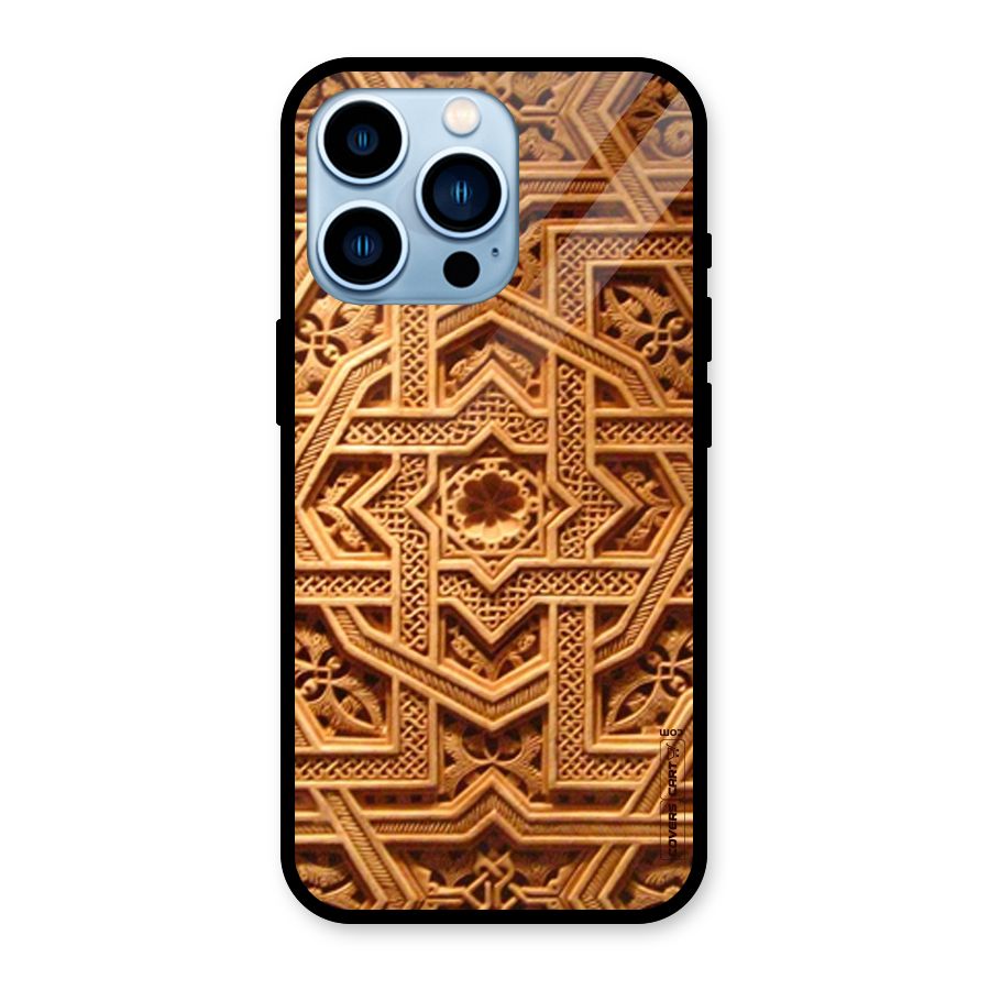 Archaic Wall Glass Back Case for iPhone 13 Pro