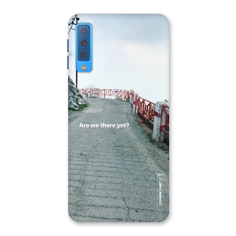 Are We There Yet Back Case for Galaxy A7 (2018)