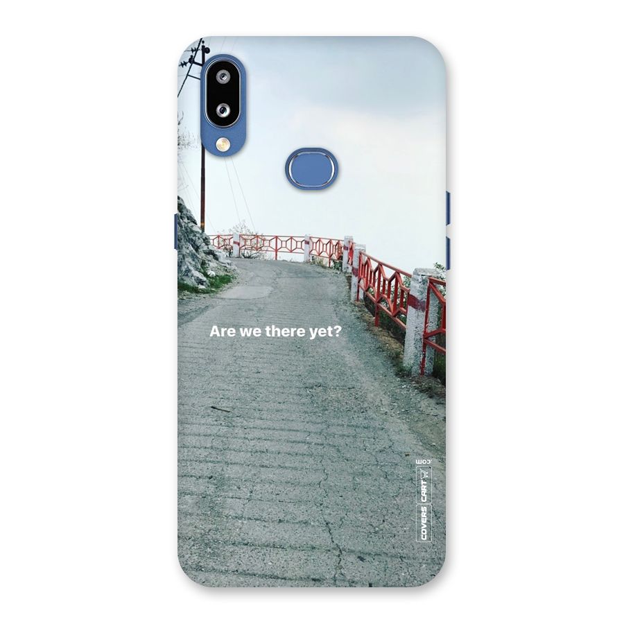 Are We There Yet Back Case for Galaxy M01s