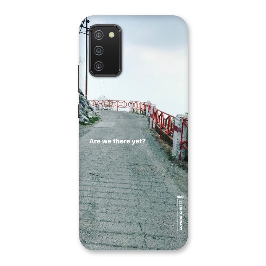 Are We There Yet Back Case for Galaxy M02s