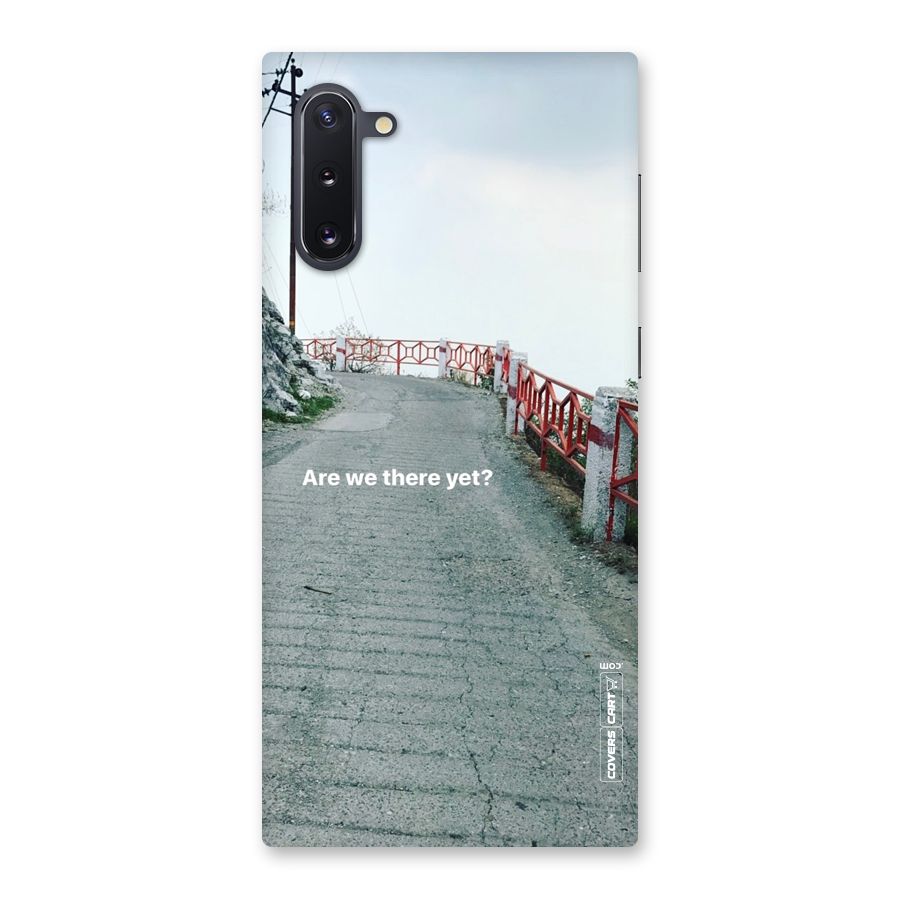 Are We There Yet Back Case for Galaxy Note 10