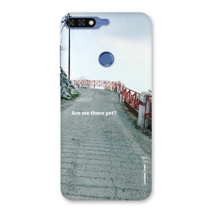 Are We There Yet Back Case for Honor 7C