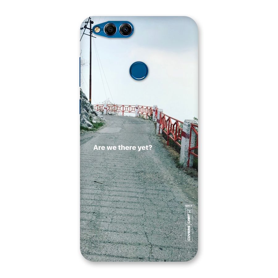 Are We There Yet Back Case for Honor 7X