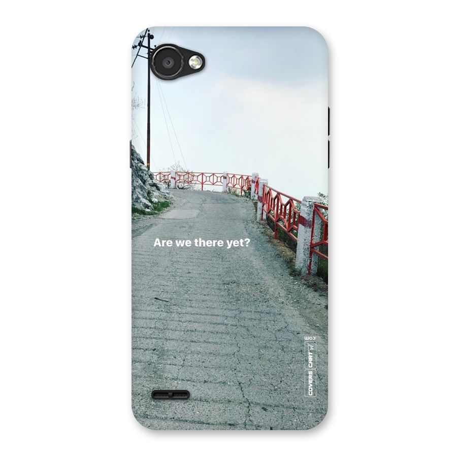 Are We There Yet Back Case for LG Q6