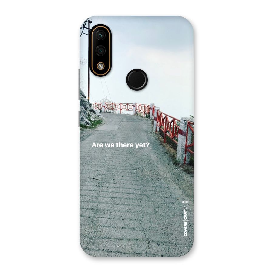 Are We There Yet Back Case for Lenovo A6 Note