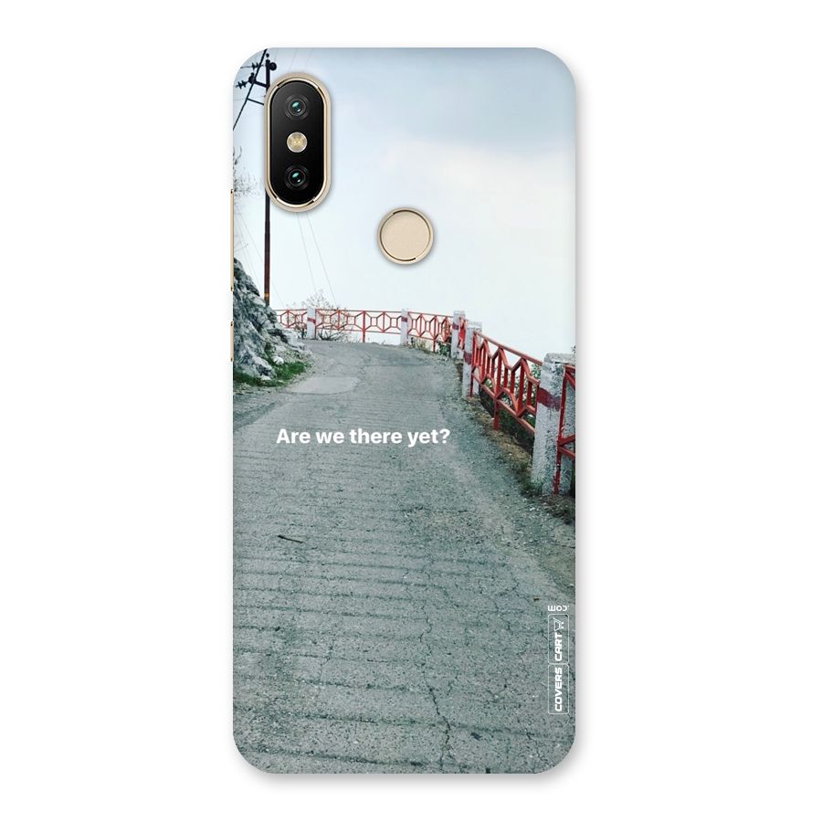 Are We There Yet Back Case for Mi A2