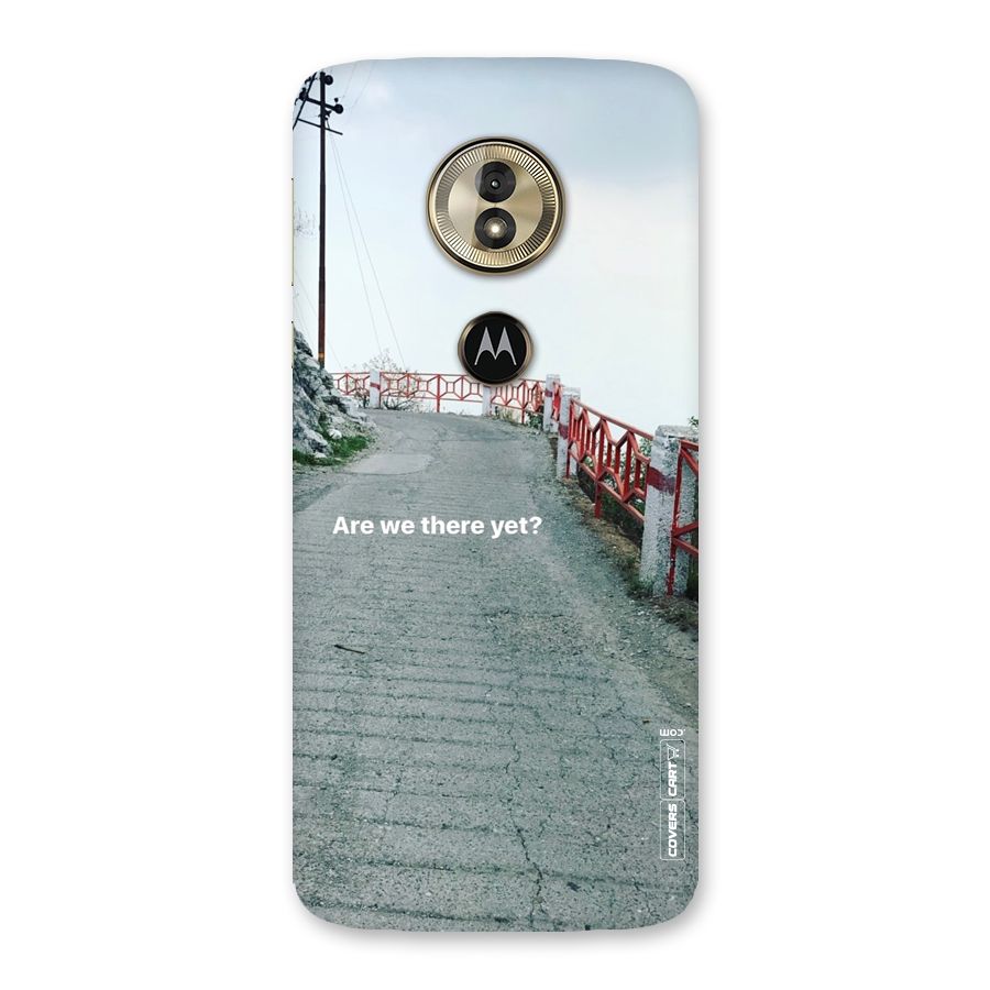 Are We There Yet Back Case for Moto G6 Play