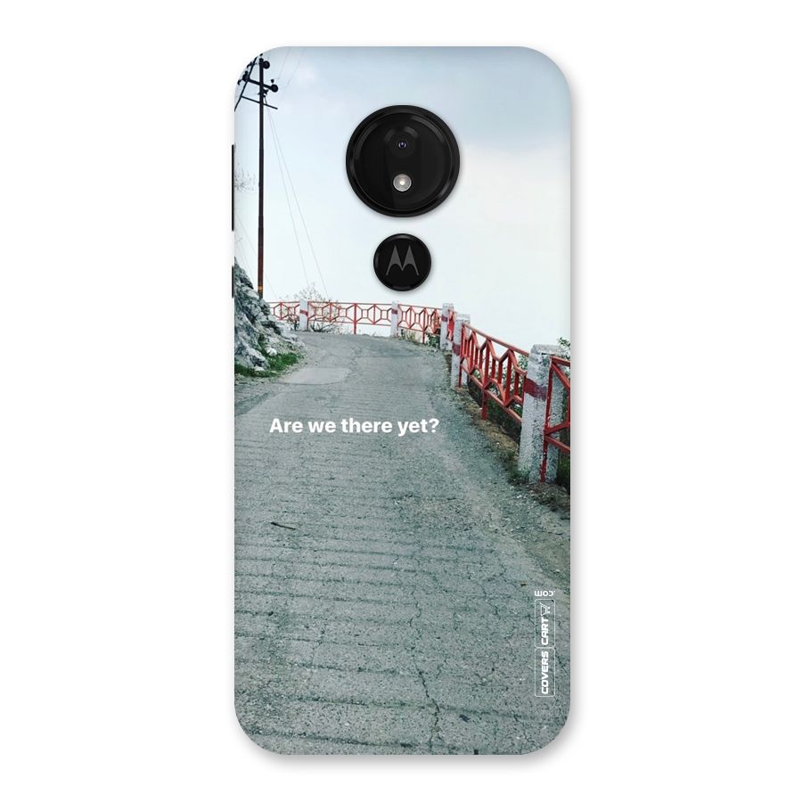 Are We There Yet Back Case for Moto G7 Power