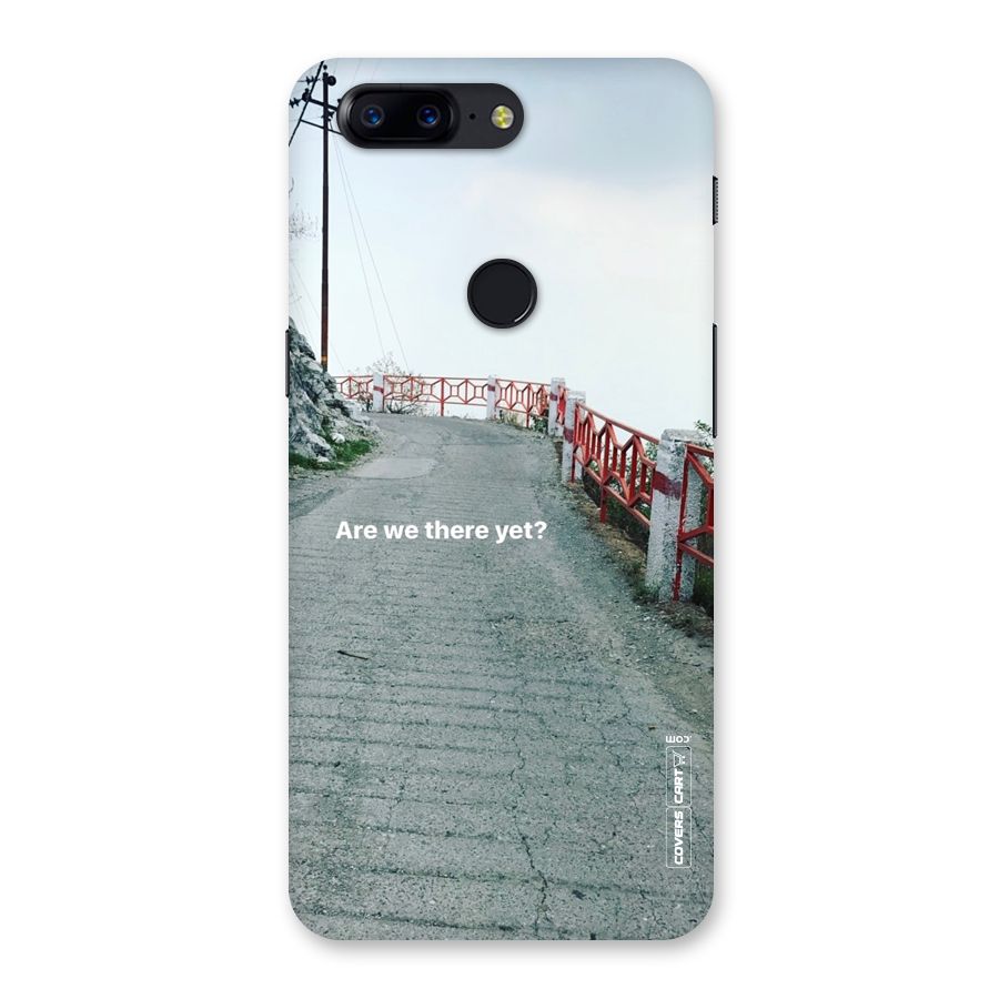 Are We There Yet Back Case for OnePlus 5T