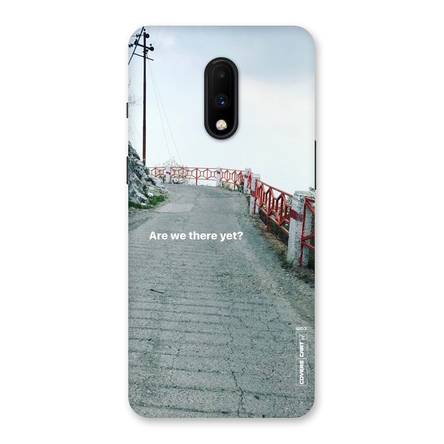 Are We There Yet Back Case for OnePlus 7