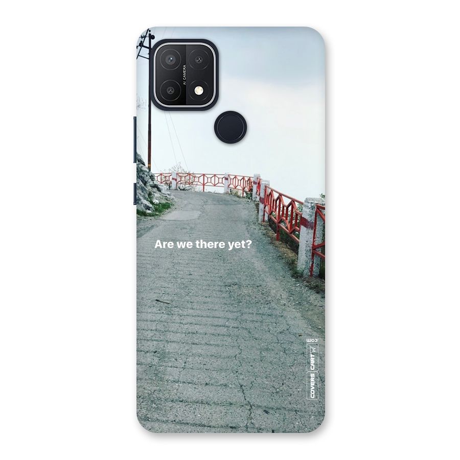 Are We There Yet Back Case for Oppo A15s