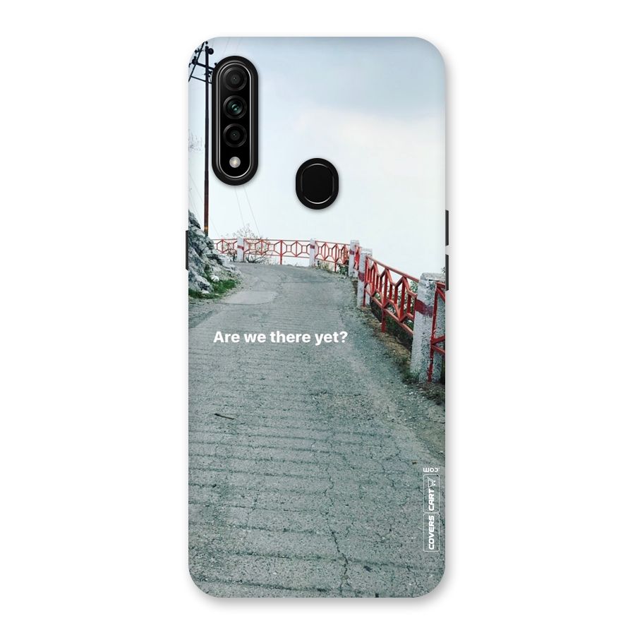 Are We There Yet Back Case for Oppo A31
