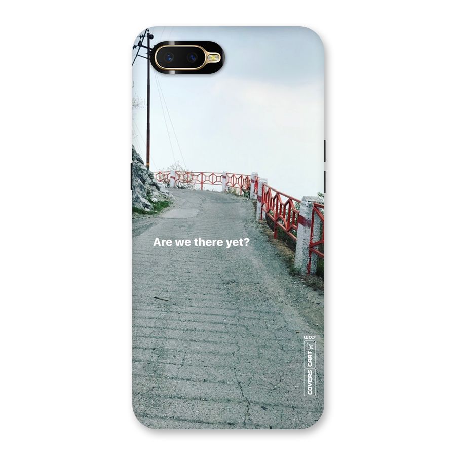 Are We There Yet Back Case for Oppo K1