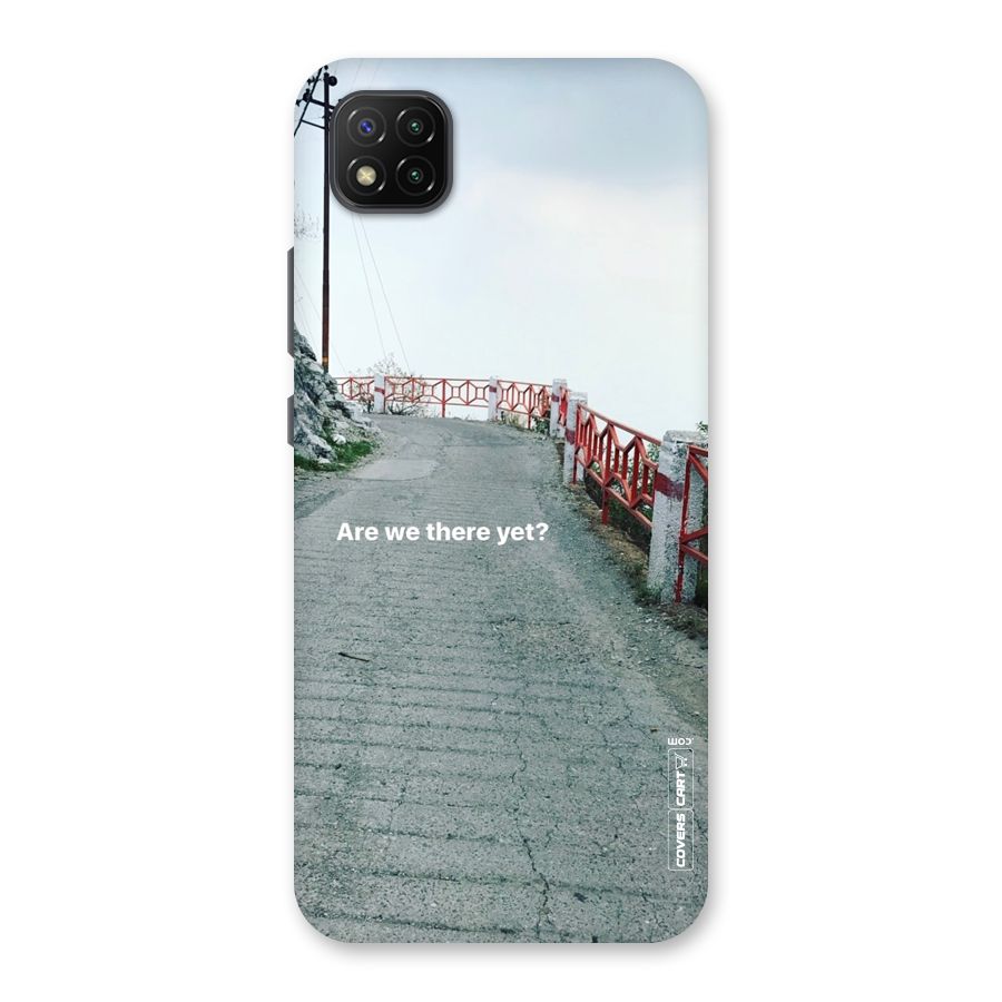 Are We There Yet Back Case for Poco C3