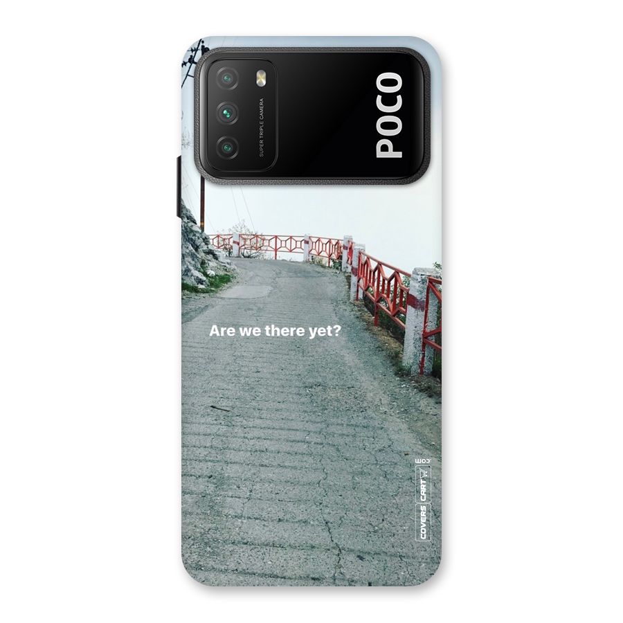 Are We There Yet Back Case for Poco M3