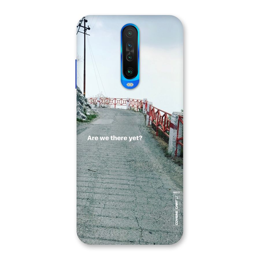 Are We There Yet Back Case for Poco X2