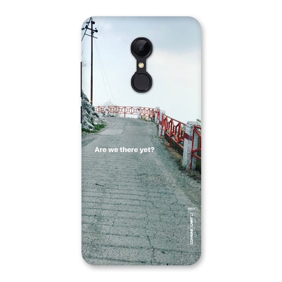 Are We There Yet Back Case for Redmi 5