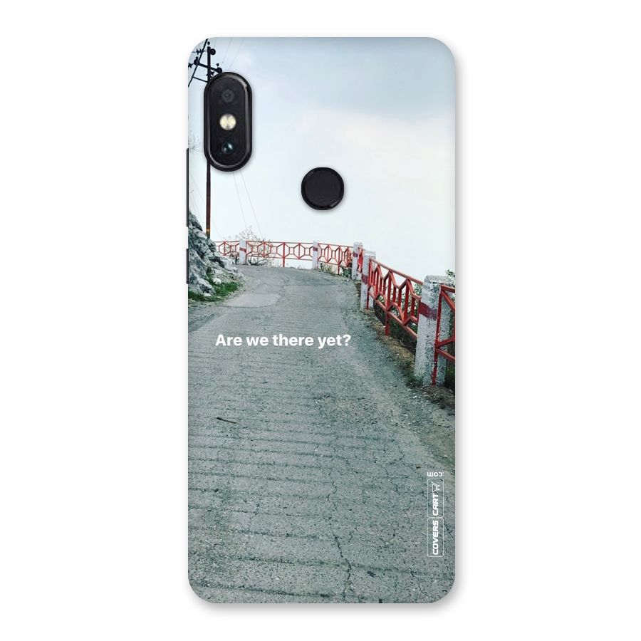 Are We There Yet Back Case for Redmi Note 5 Pro