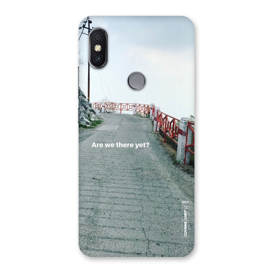 Are We There Yet Back Case for Redmi Y2