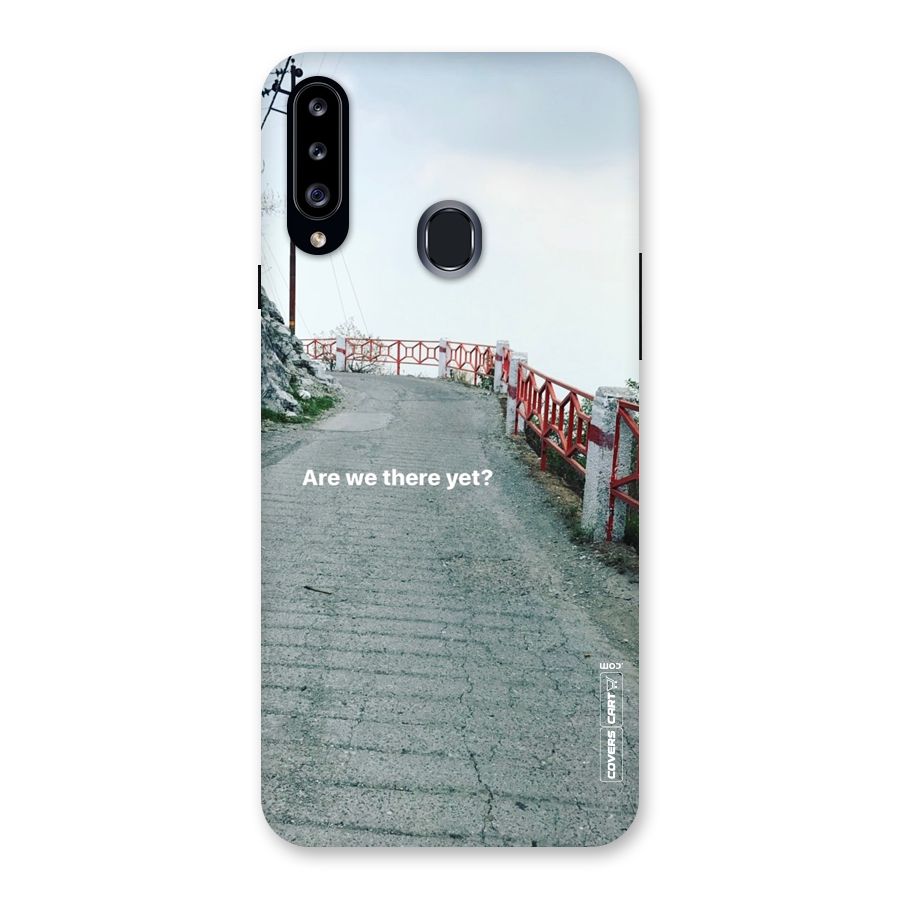 Are We There Yet Back Case for Samsung Galaxy A20s