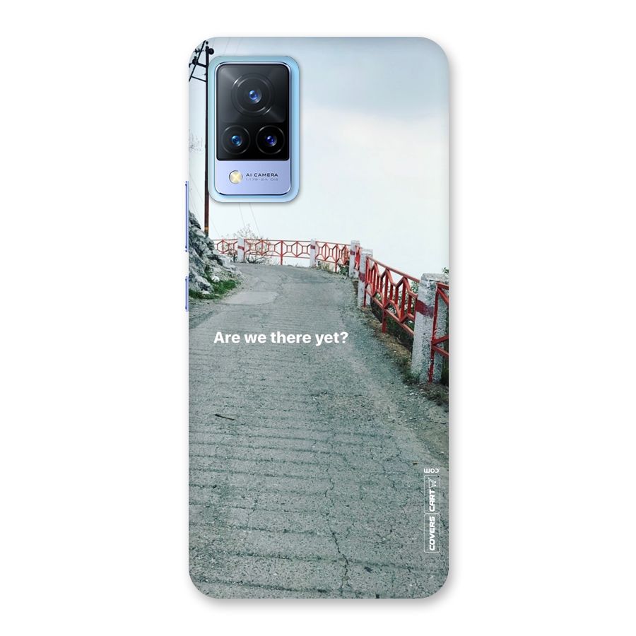 Are We There Yet Back Case for Vivo V21 5G