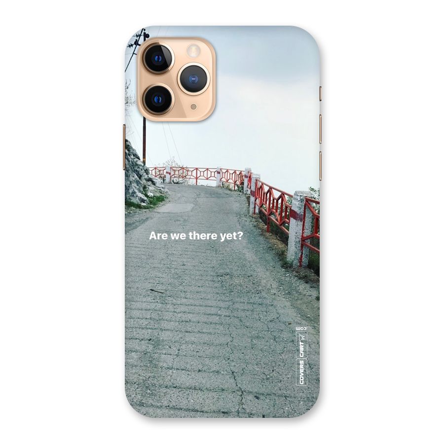 Are We There Yet Back Case for iPhone 11 Pro