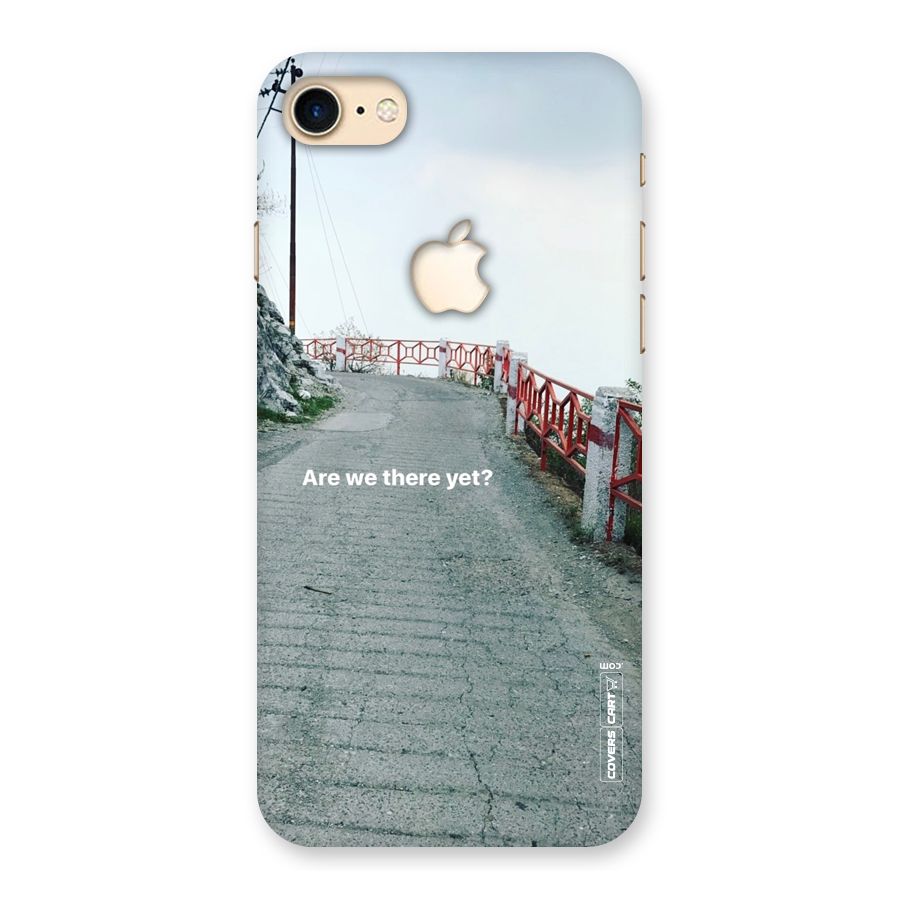 Are We There Yet Back Case for iPhone 7 Apple Cut