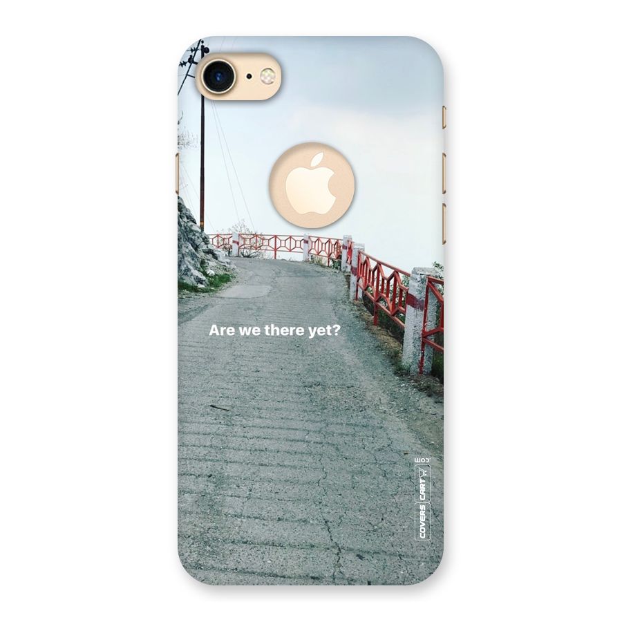 Are We There Yet Back Case for iPhone 7 Logo Cut