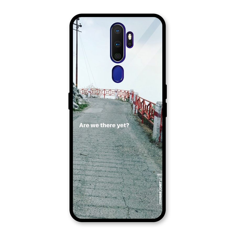 Are We There Yet Glass Back Case for Oppo A9 (2020)