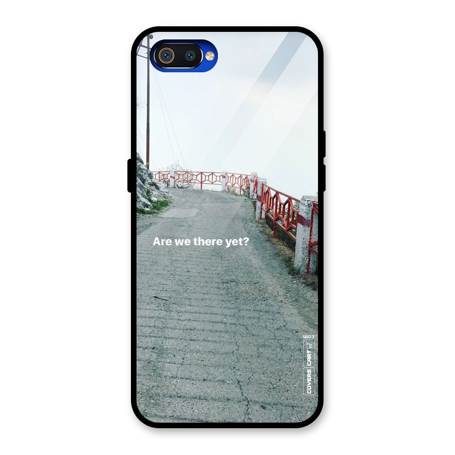 Are We There Yet Glass Back Case for Realme C2