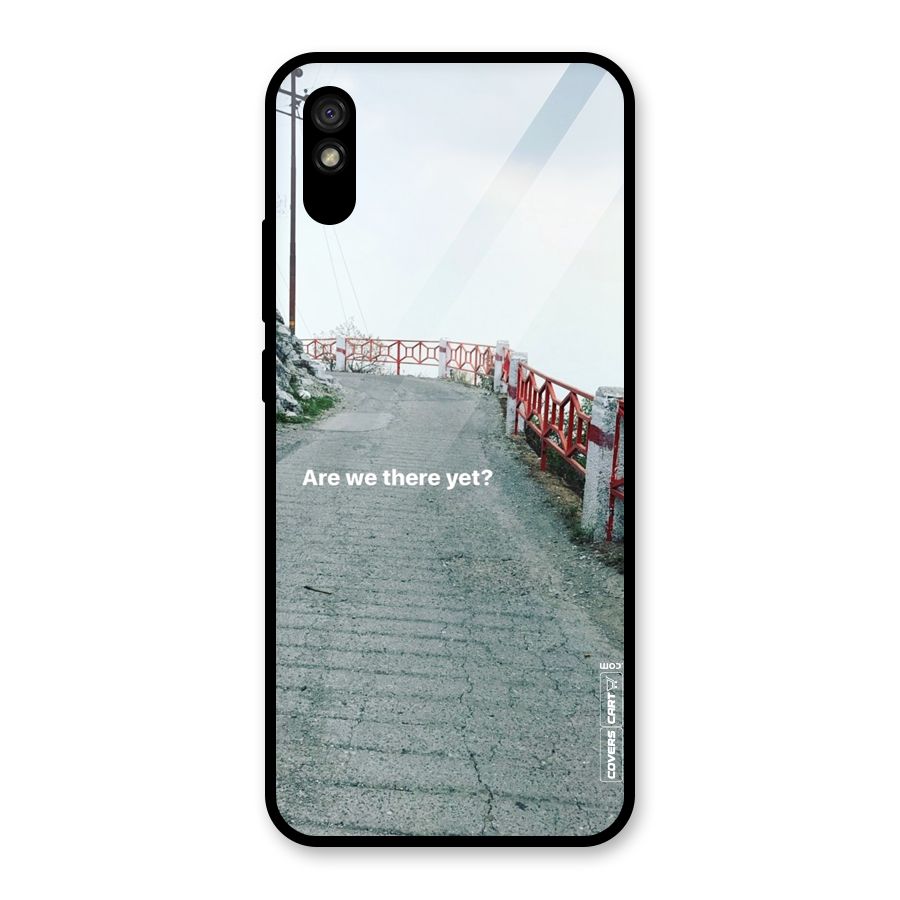 Are We There Yet Glass Back Case for Redmi 9A