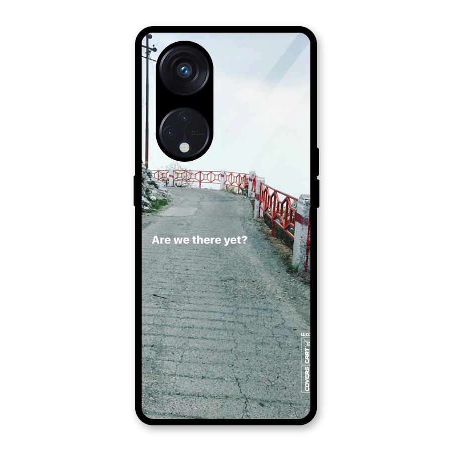 Are We There Yet Glass Back Case for Reno8 T 5G