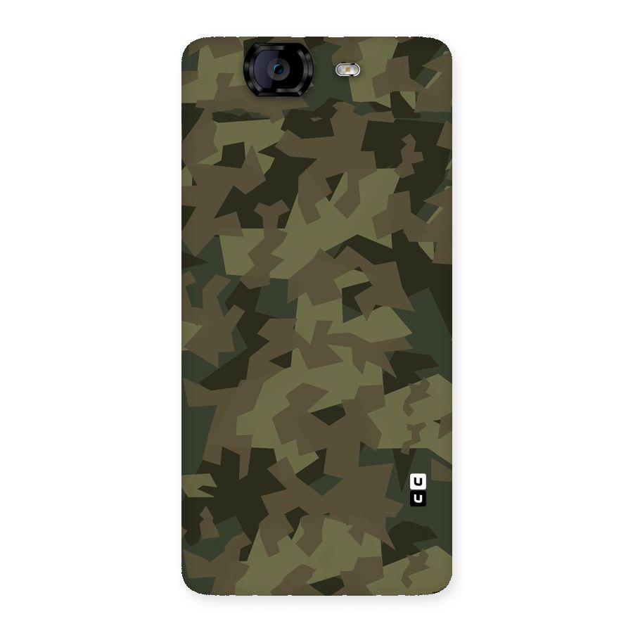 Army Abstract Back Case for Canvas Knight A350