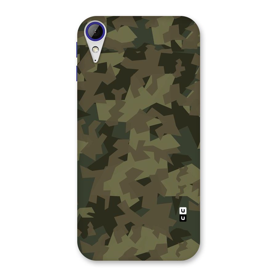 Army Abstract Back Case for Desire 830