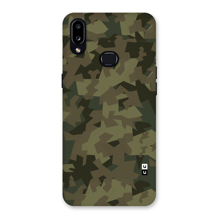 Army Abstract Back Case for Galaxy A10s