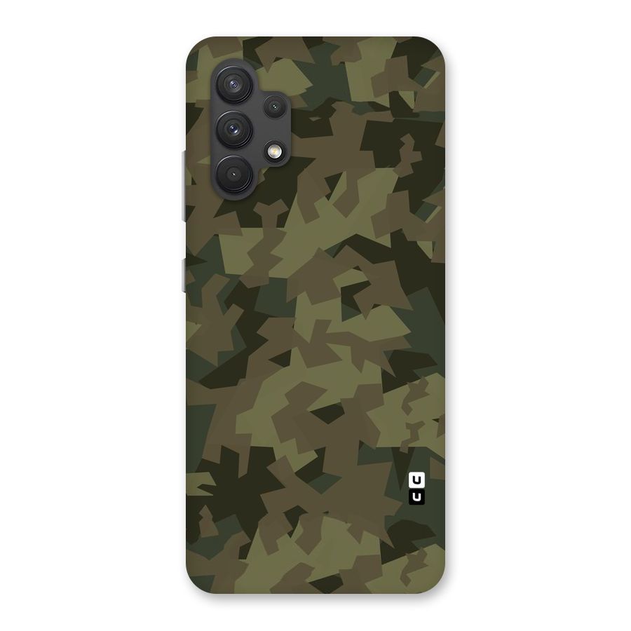 Army Abstract Back Case for Galaxy A32