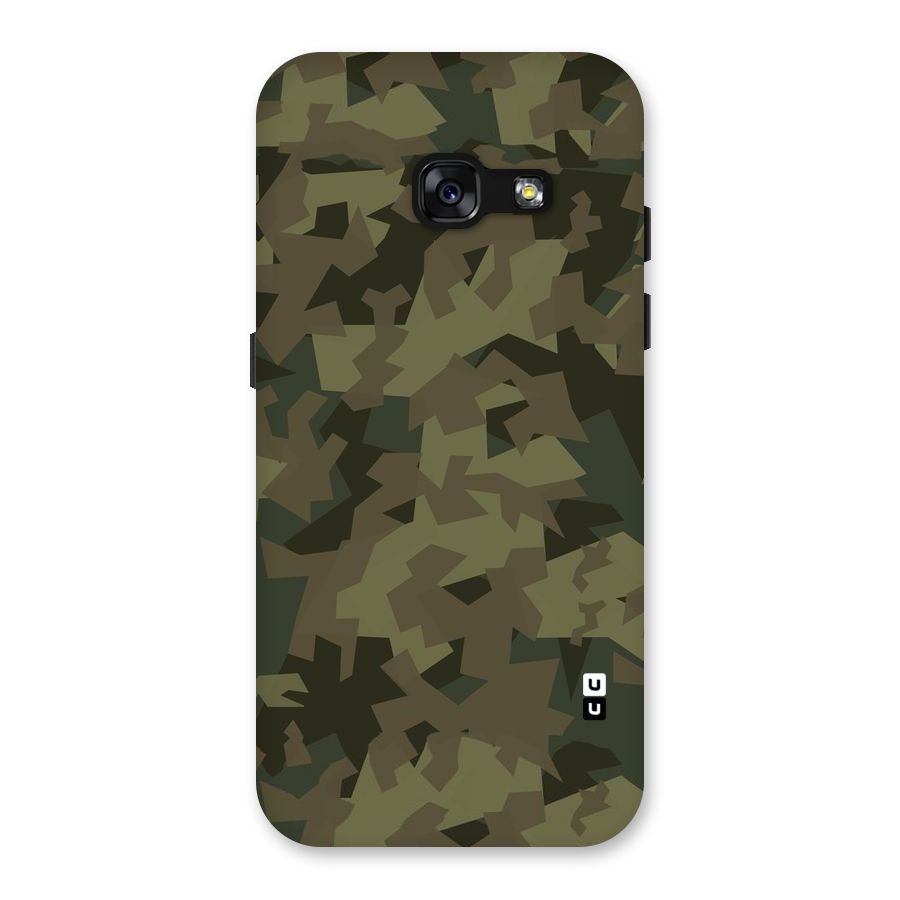 Army Abstract Back Case for Galaxy A3 (2017)