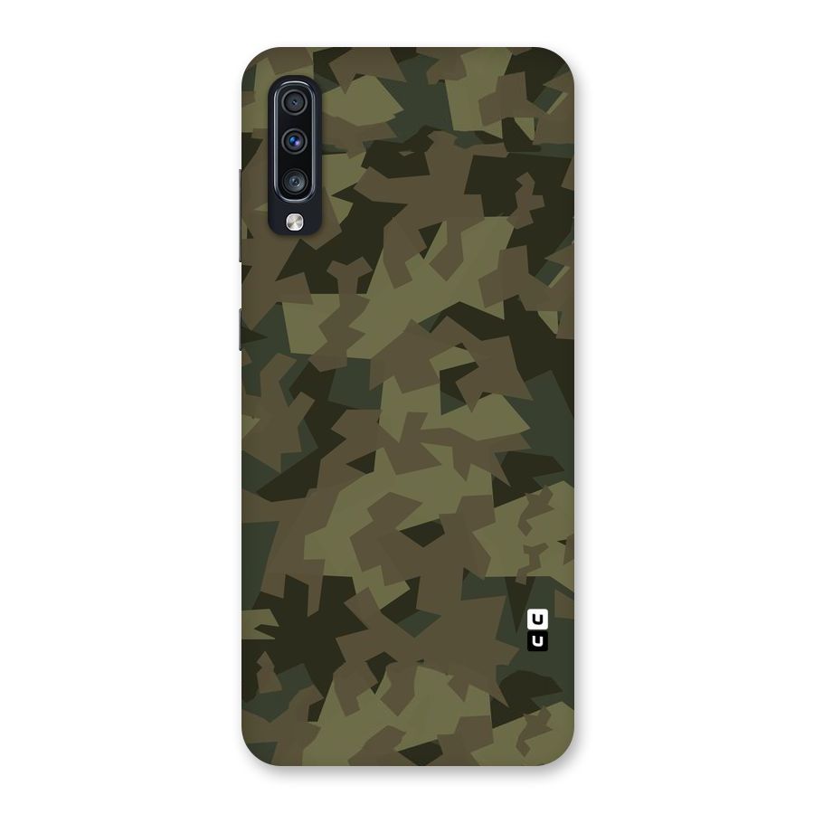 Army Abstract Back Case for Galaxy A70s