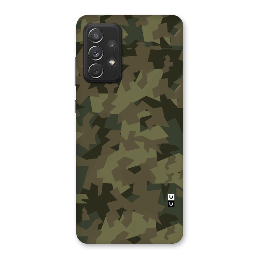 Army Abstract Back Case for Galaxy A72