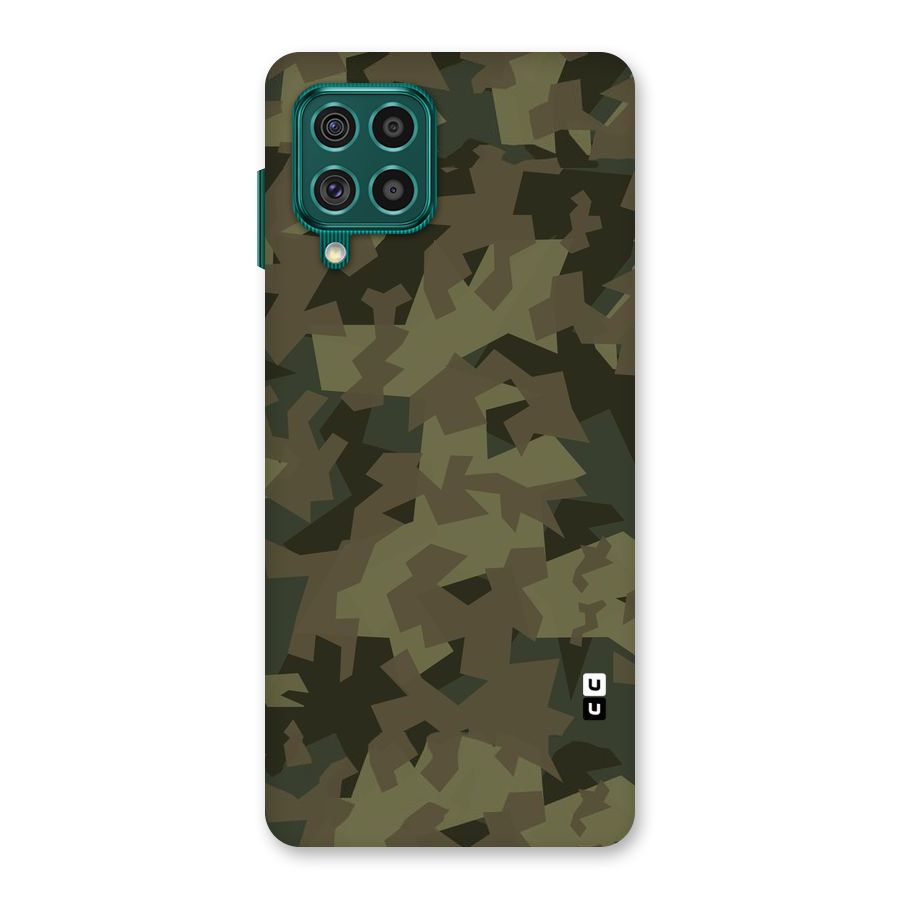 Army Abstract Back Case for Galaxy F62
