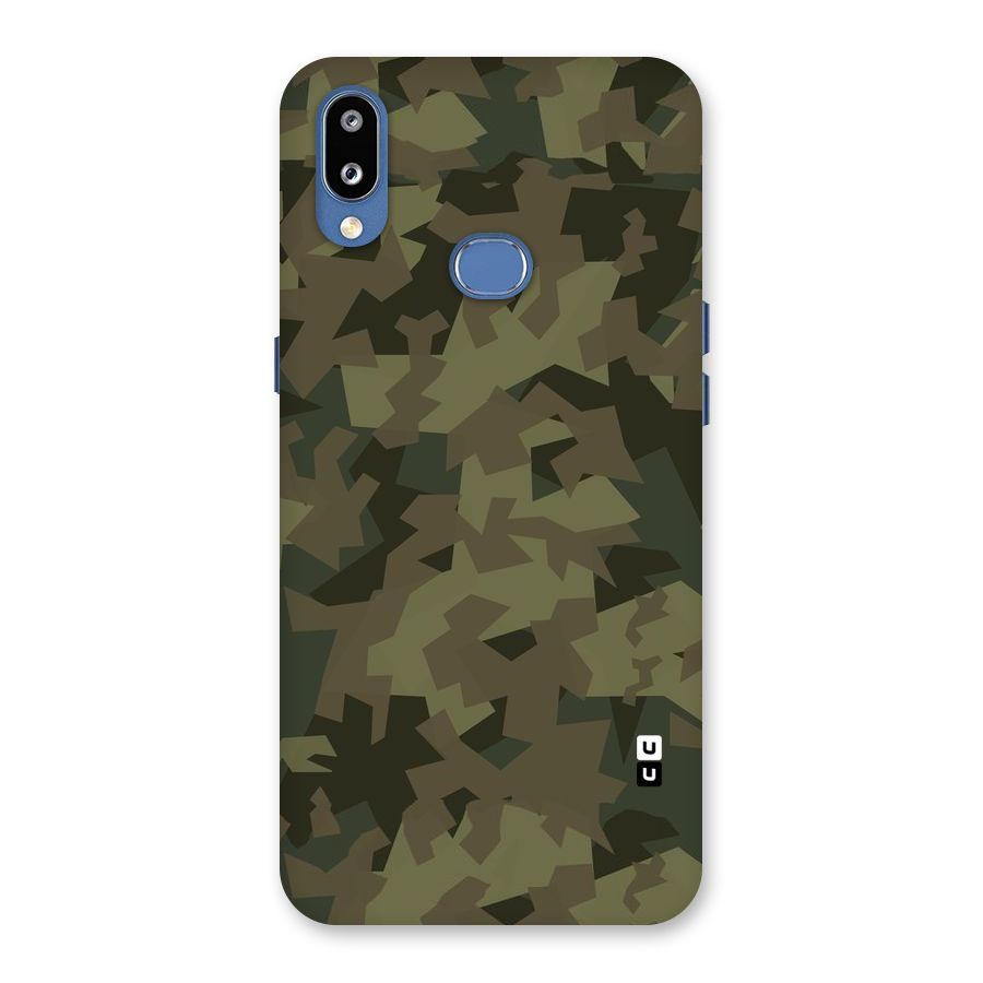 Army Abstract Back Case for Galaxy M01s