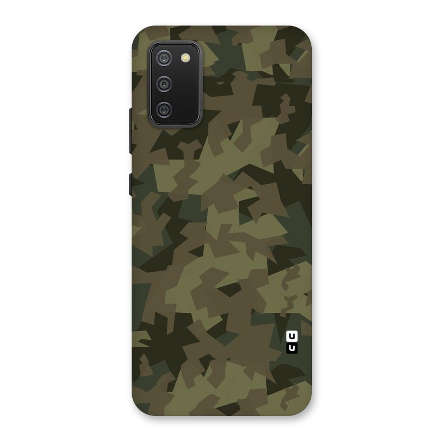 Army Abstract Back Case for Galaxy M02s
