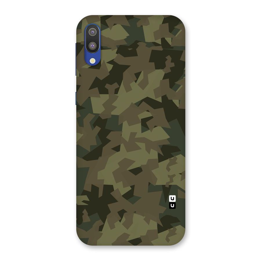 Army Abstract Back Case for Galaxy M10