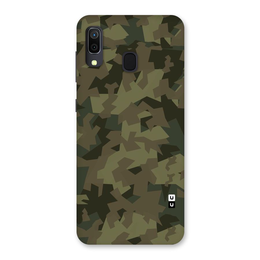 Army Abstract Back Case for Galaxy M10s